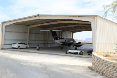 Lajitas International Airport Hanger
