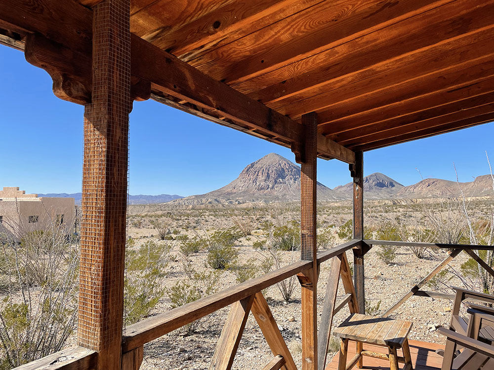 Big Bend Cabins | View From The Bank Porch