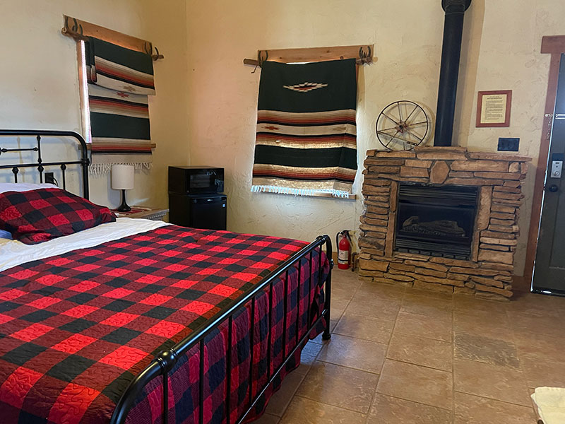 Big Bend National Park Cabins | Bedroom of The General Store