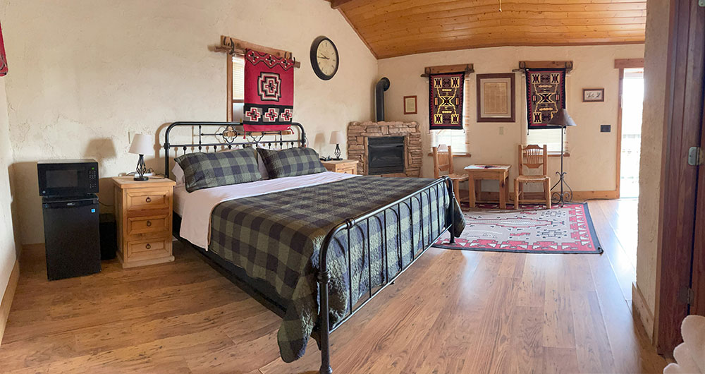 Big Bend Bedroom at Ten Bits Ranch | The Schoolhouse