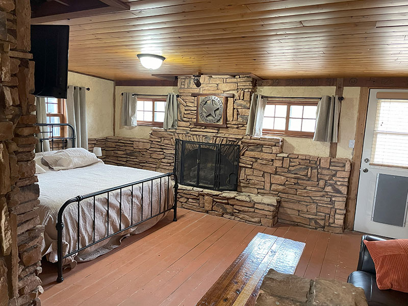 Big Bend State Park Hotel | Saloon Bedroom at Ten Bits Ranch