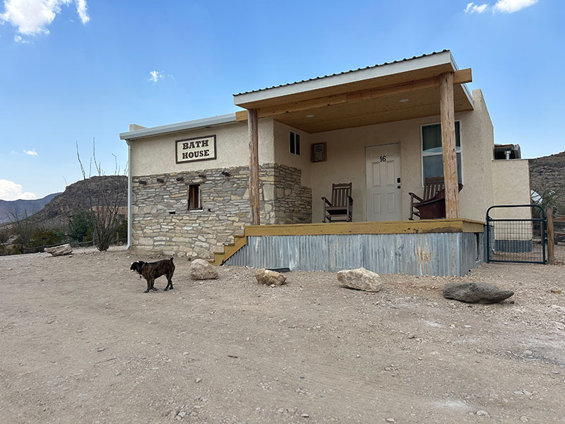 Hotels Near Big Bend National Park | Ten Bits Ranch - The Bath House