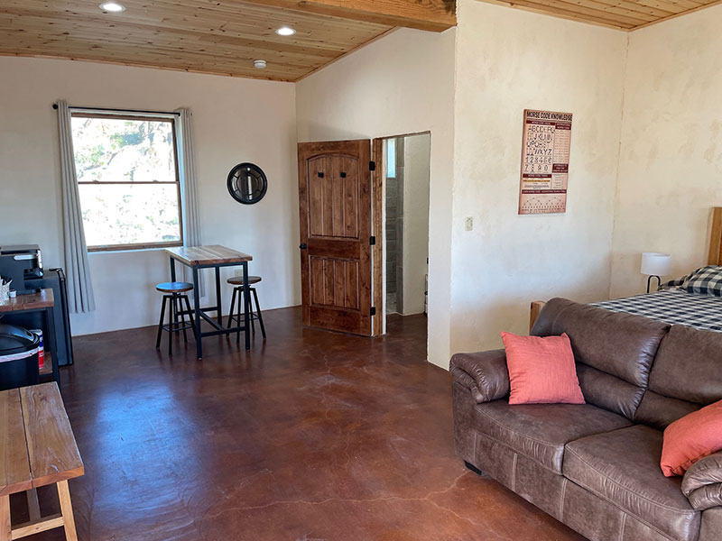 Inside an Old West Town Guest Room - The Telegraph at Ten Bits Ranch