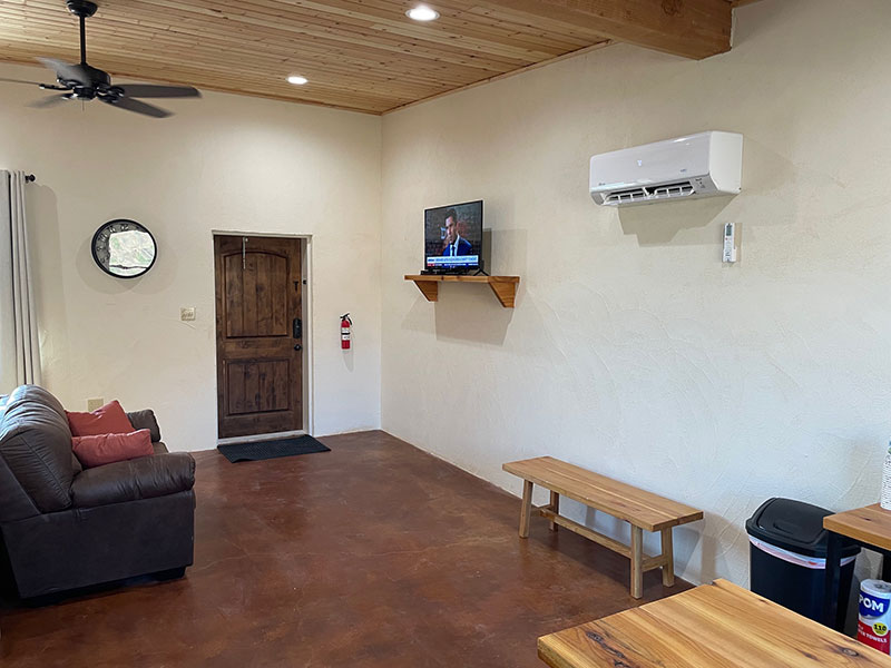 Inside the Telegraph at Ten Bits Ranch