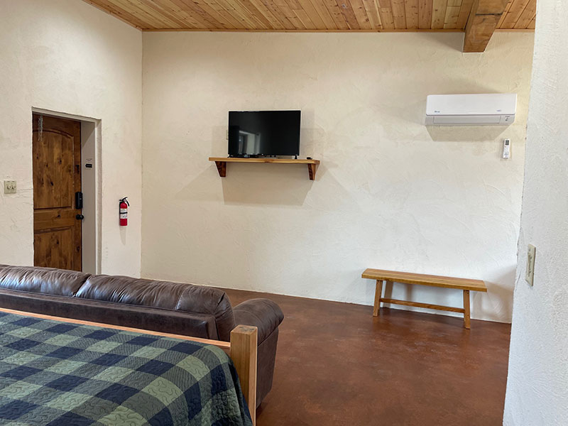 Inside the Lewis Land & Cattle Company Guest Room